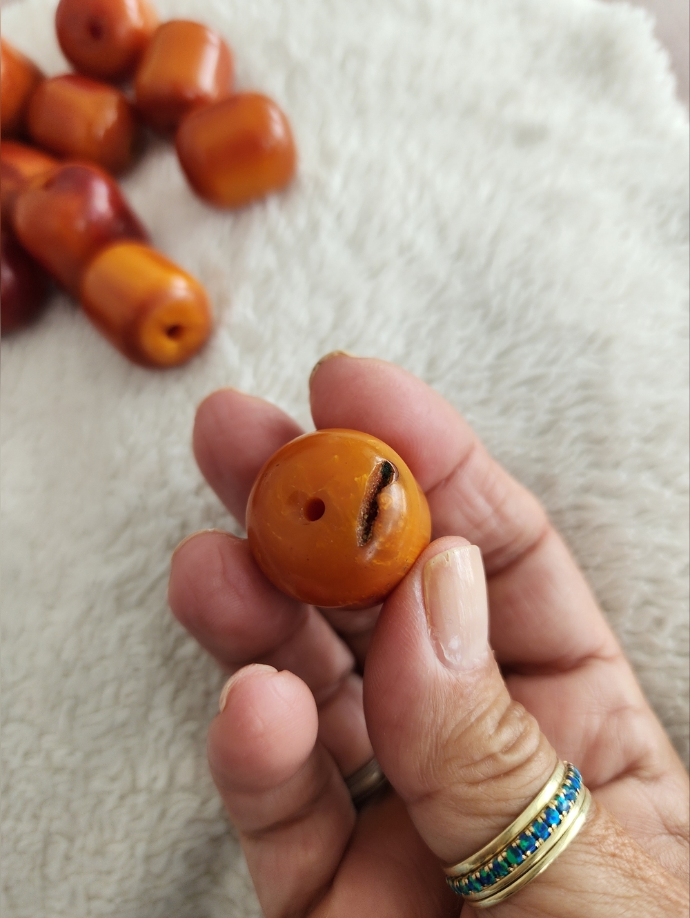African Amber, phenolic... Hard To Come By And They're Old Pieces